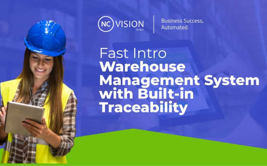 Video: Fast intro | Warehouse Management System with Built-in Traceability