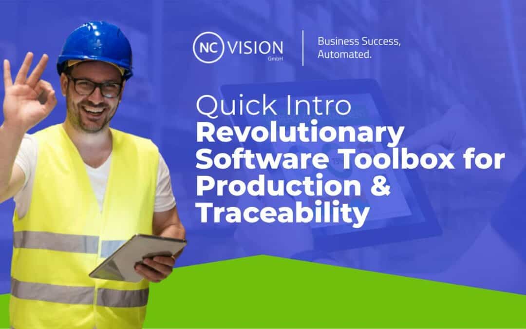 Video: Quick Intro| Software Toolbox for Production & Traceability