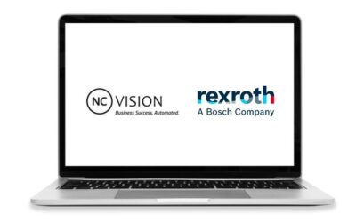 NC-Vision becomes Partner of Bosch Rexroth and its ctrlX World transforming Manufacturing with its No-Code Technology Platform