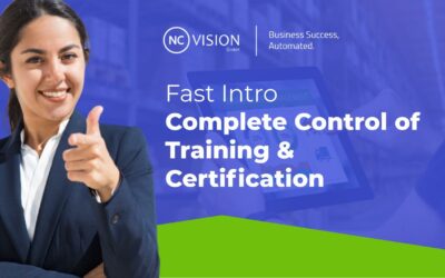 Video: Fast Intro | Complete Control of Training & Certification